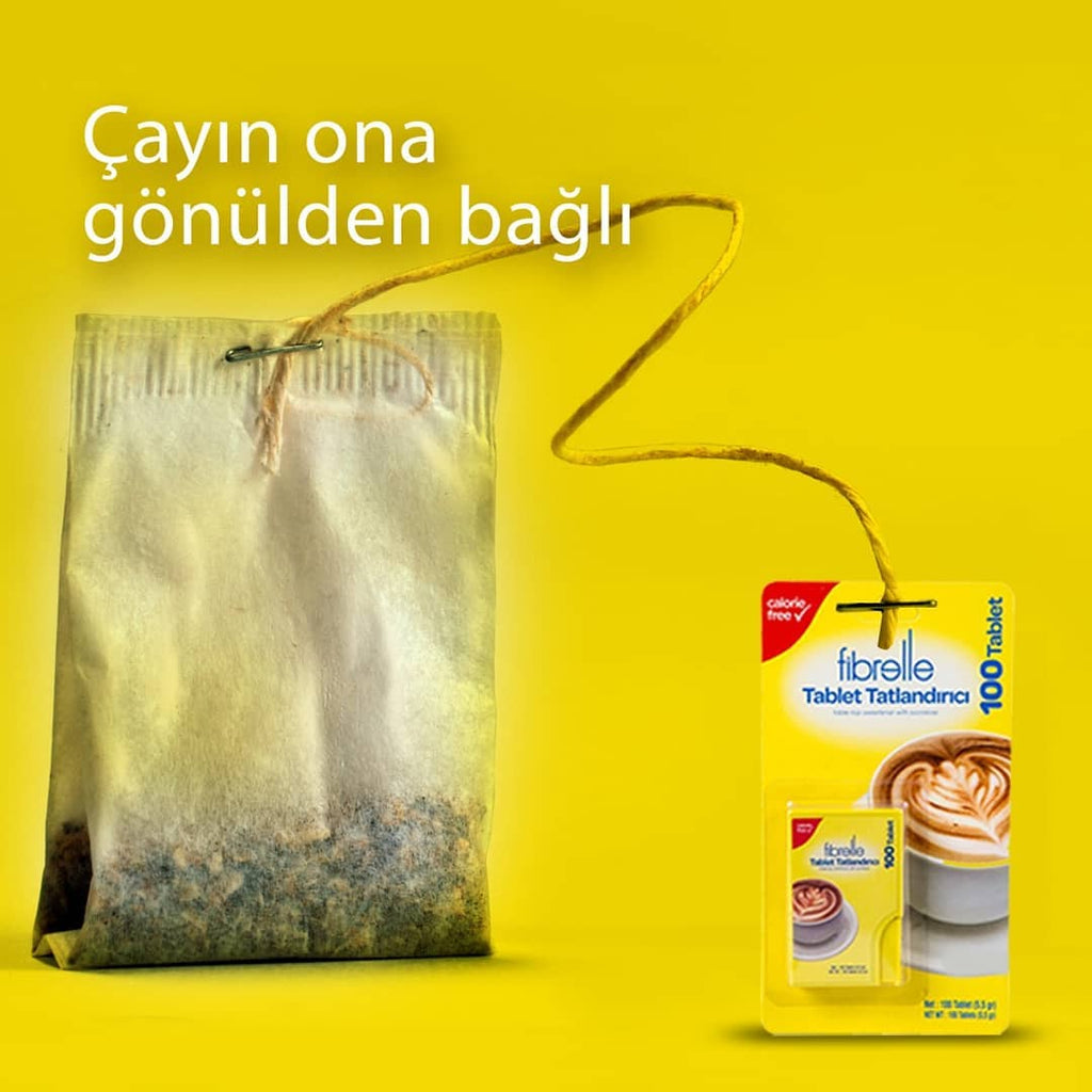 Fibrelle Cep Boy Tablet Tatlandırıcı (100' lü)