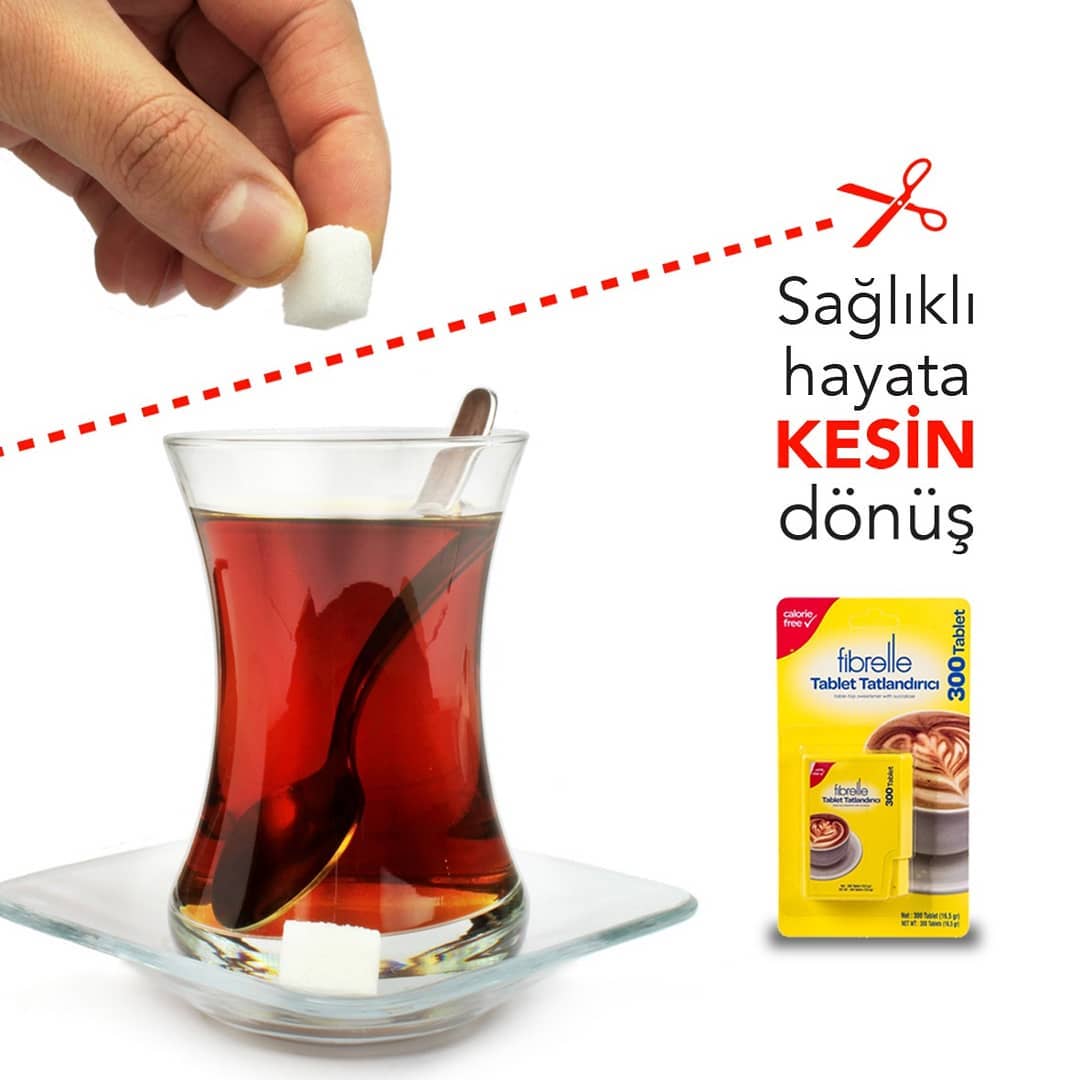 Fibrelle Cep Boy Tablet Tatlandırıcı (300' lü)