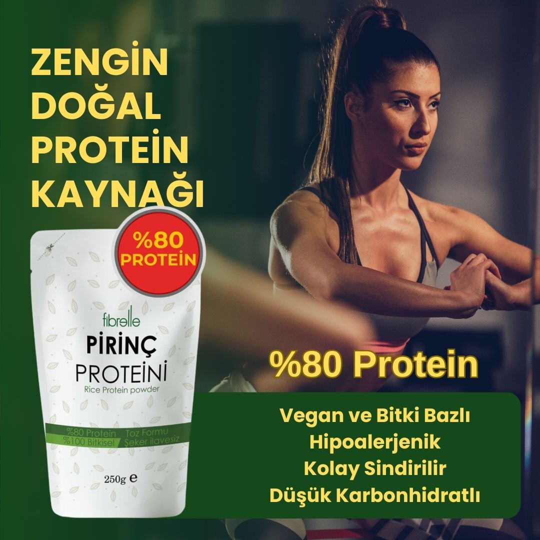 Fibrelle Pirinç Protein 250 g