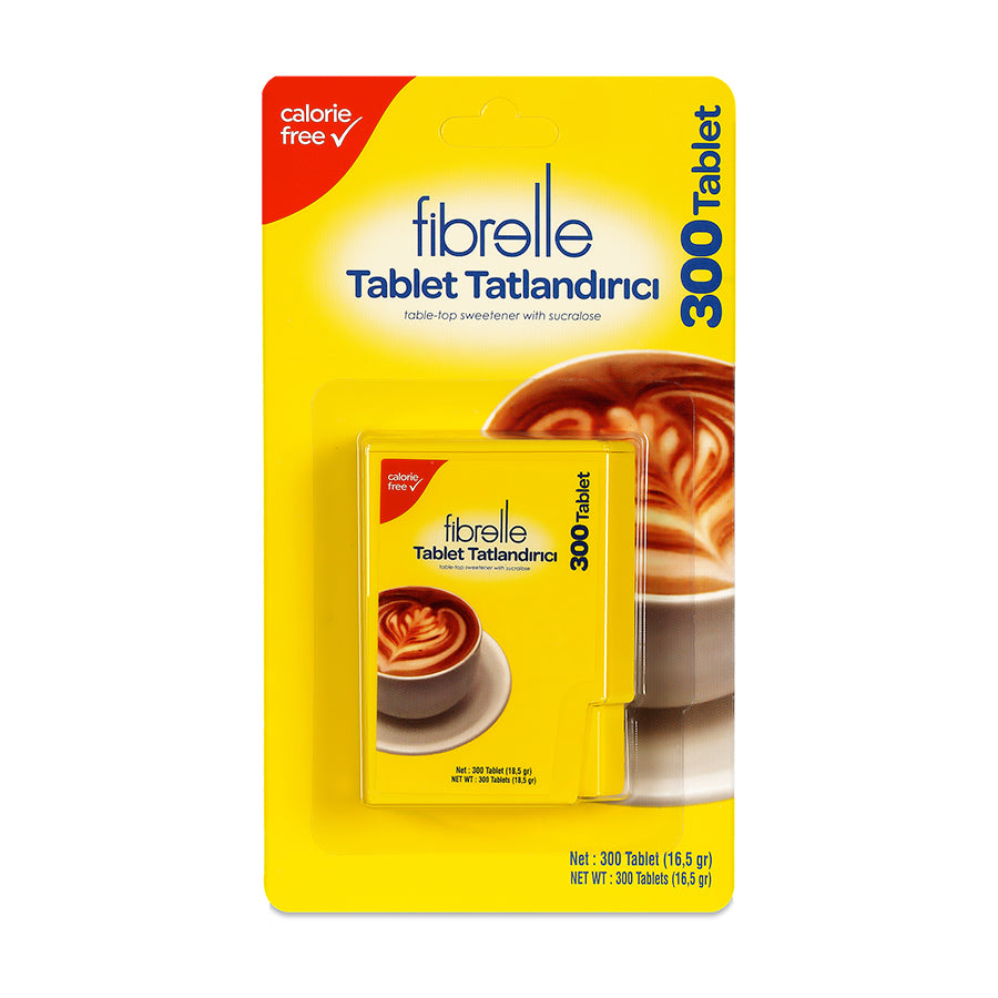 Fibrelle Cep Boy Tablet Tatlandırıcı (300' lü)
