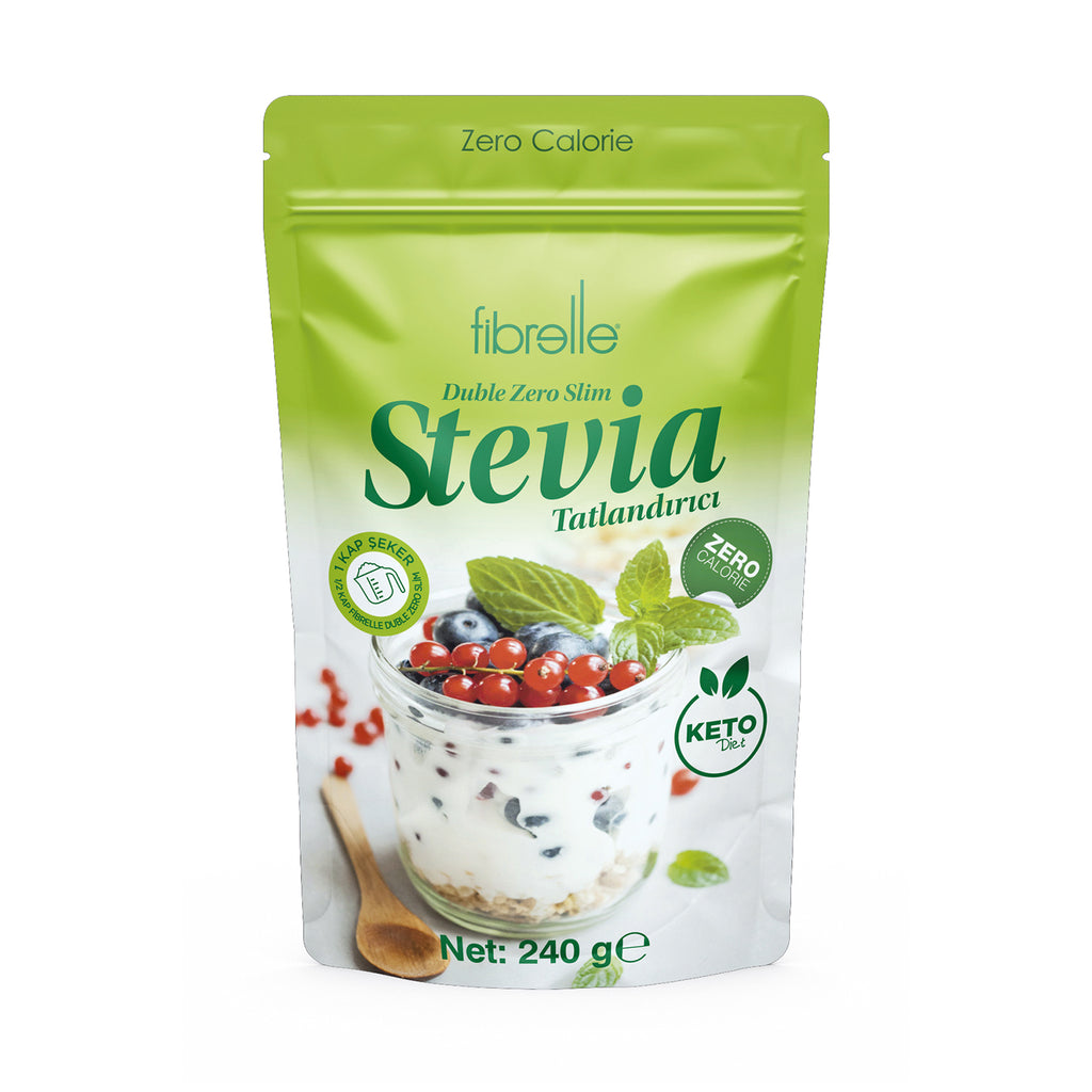 Fibrelle Duble Zero Slim Stevia Tatlandırıcı 240 g