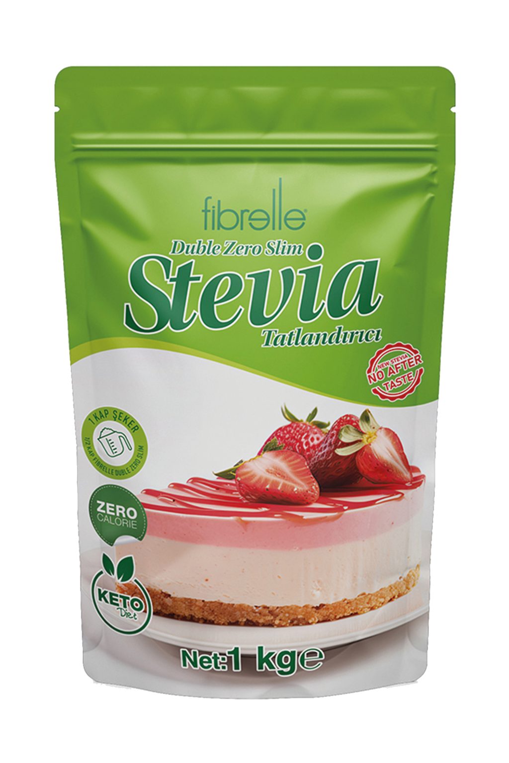 Fibrelle Duble Zero Slim Stevia Tatlandırıcı 1 Kg