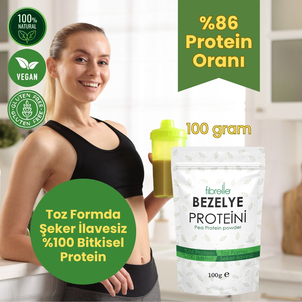 Fibrelle Bezelye Protein 100 g