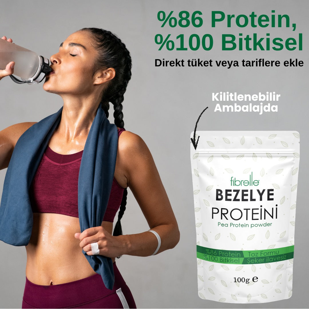 Fibrelle Bezelye Protein 100 g
