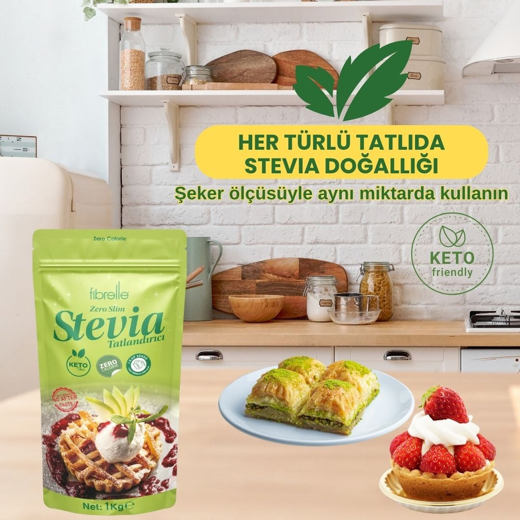 Fibrelle Zero Slim Stevia Sweetener 1 Kg