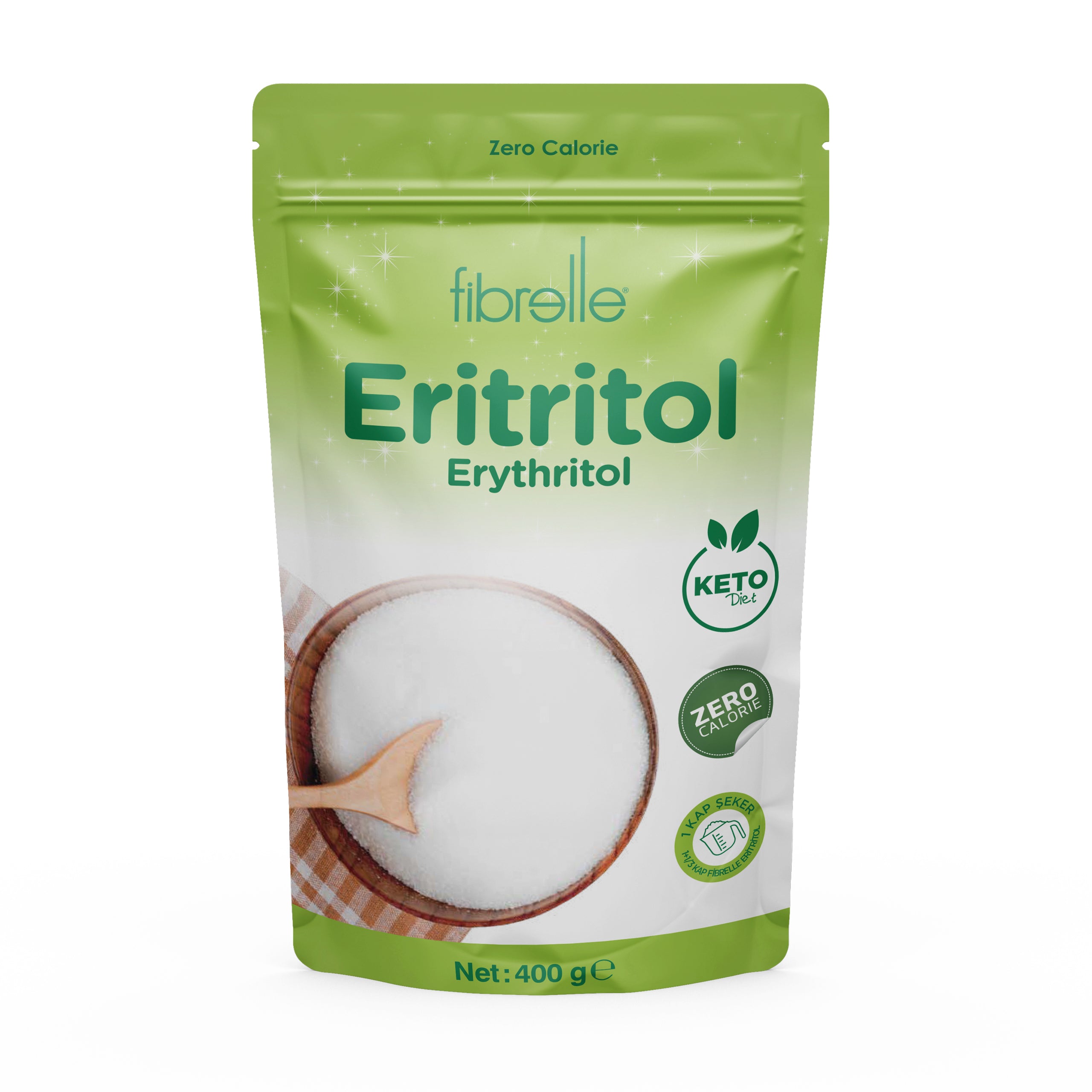 Fibrelle Eritritol (400 g. Doypak)