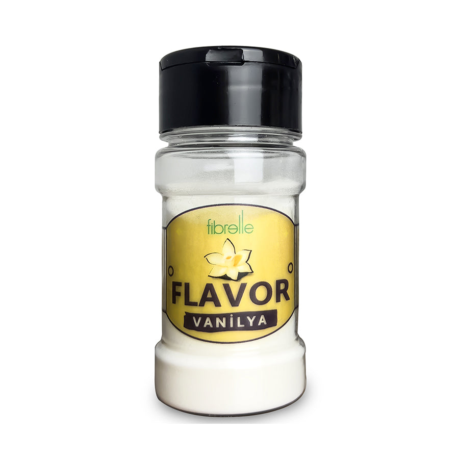 Fibrelle Flavor Vanilya Aromalı Toz Aroma 45 g