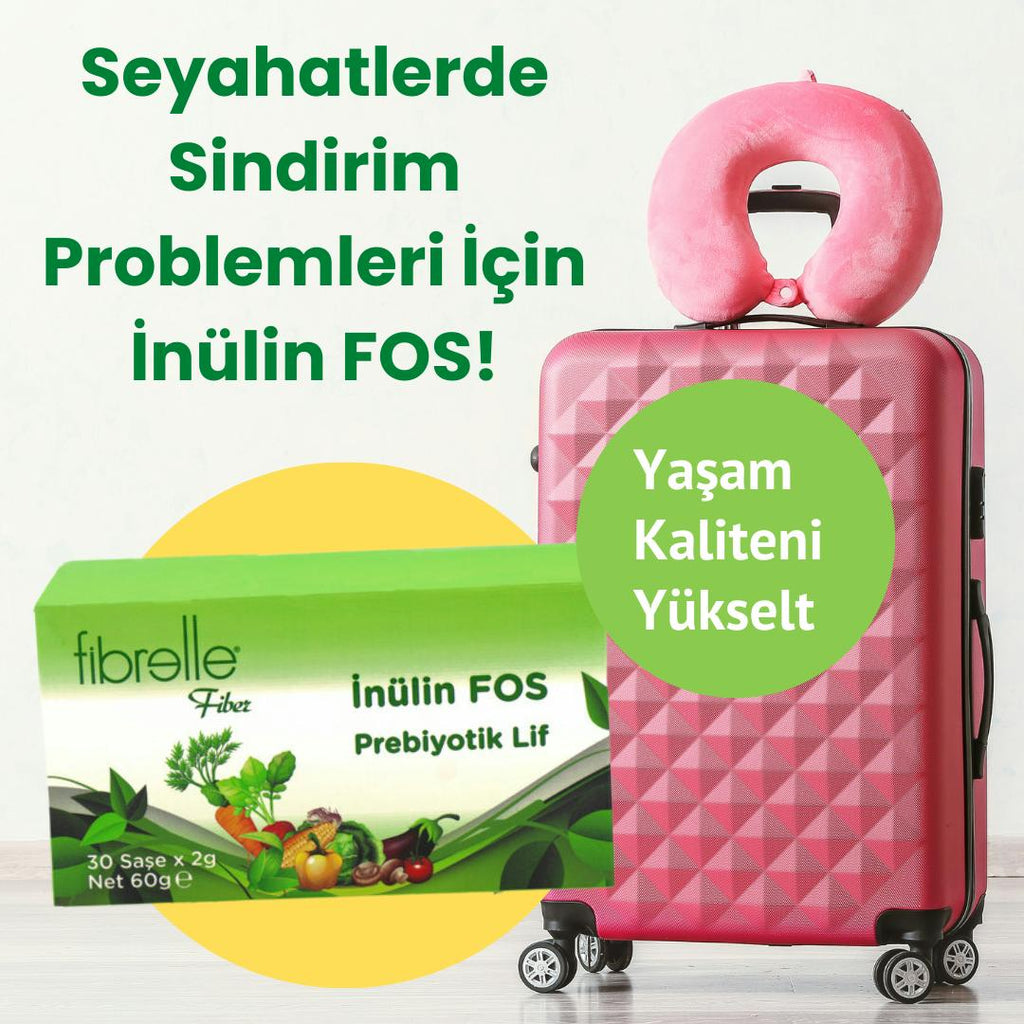 Fibrelle Doğal Prebiyotik Lif & İnulin Fos (Hindiba Lifi 30 Saşe x 2 g.) 60 g.