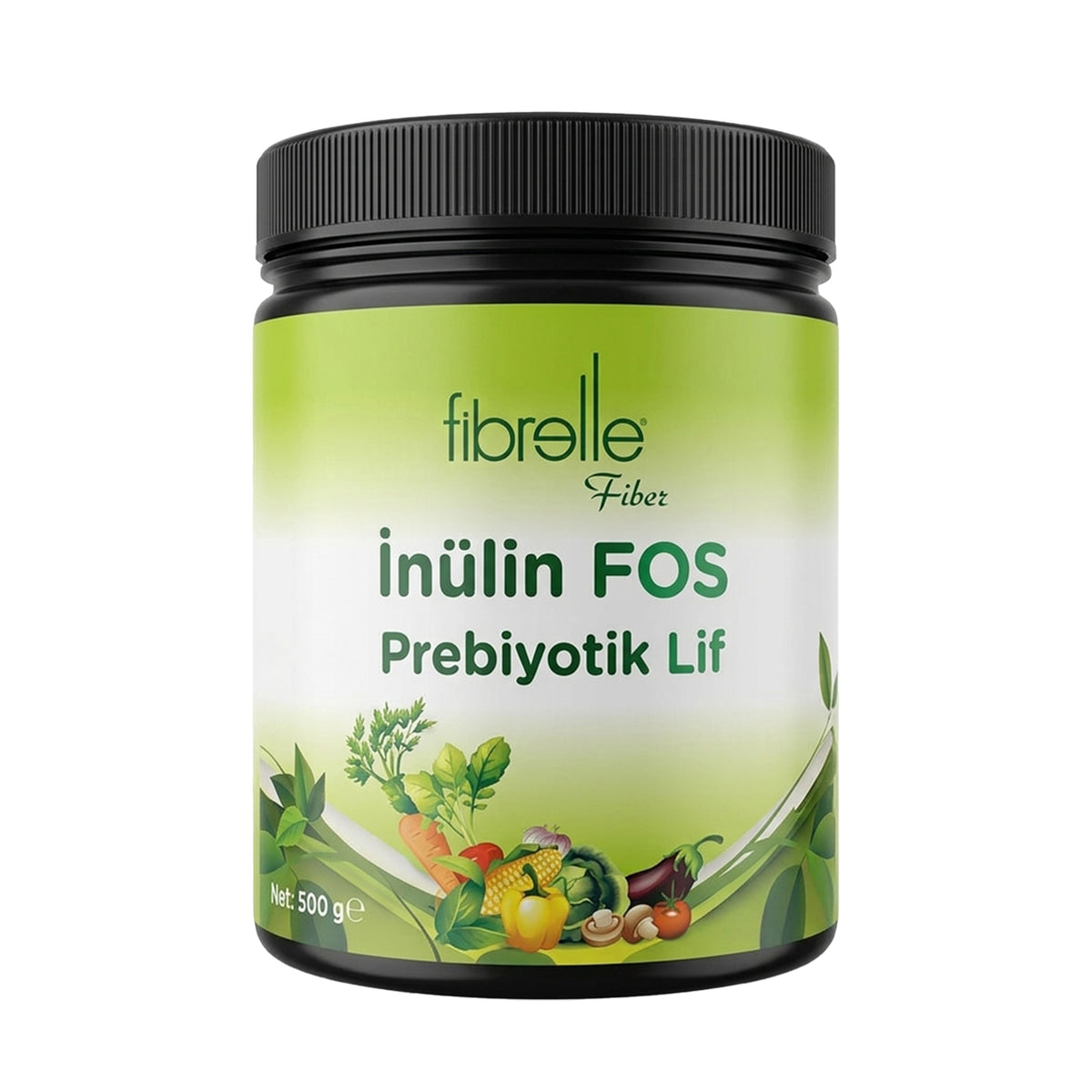 Fibrelle Doğal Prebiyotik Lif & İnulin Fos (Katkısız Hindiba Lifi) 500 g.