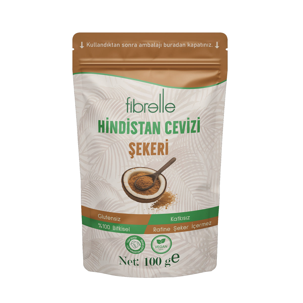 Fibrelle Hindistan Cevizi Şekeri 100 g