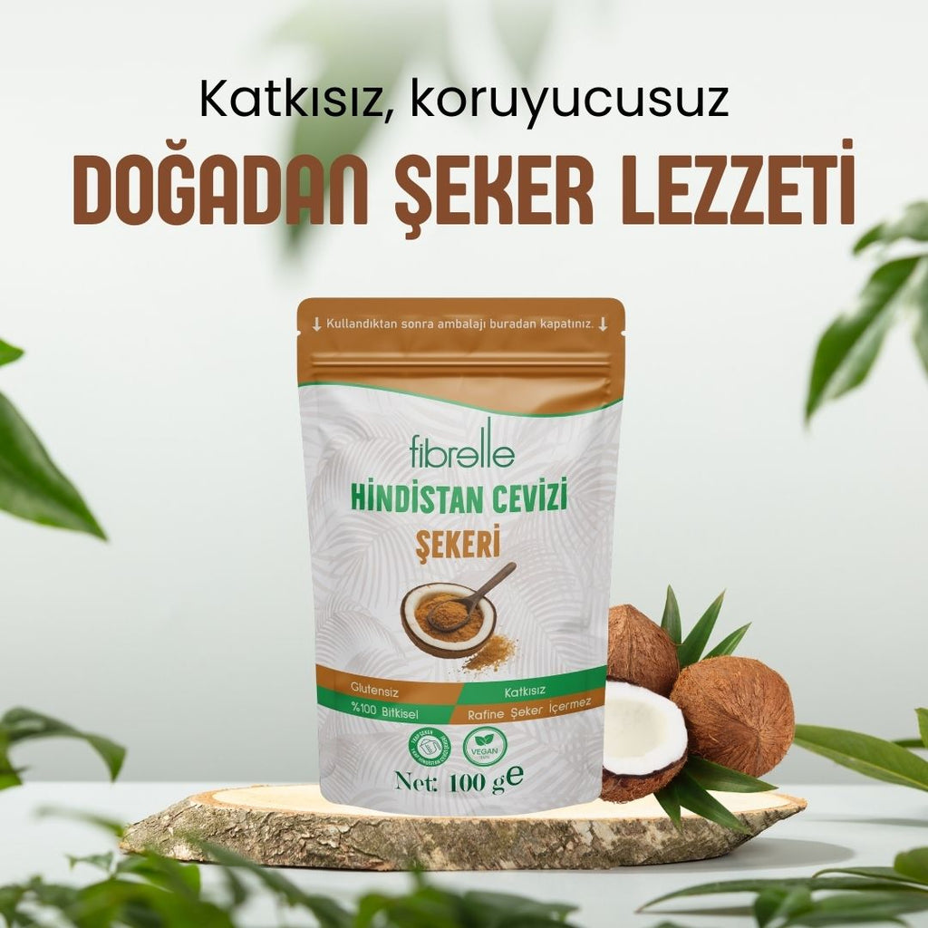Fibrelle Hindistan Cevizi Şekeri 100 g