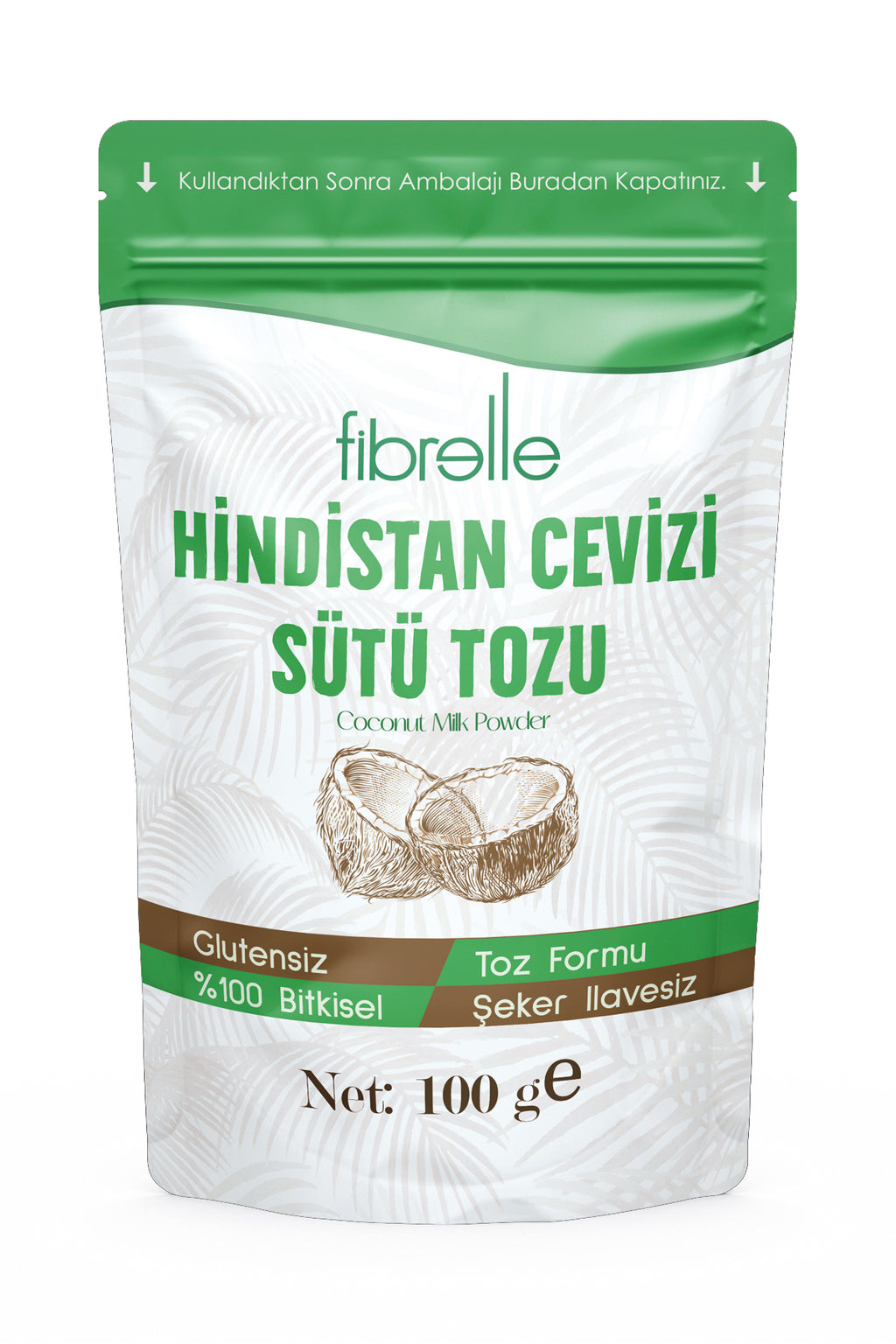 Fibrelle Hindistan Cevizi Sütü Tozu 100 g