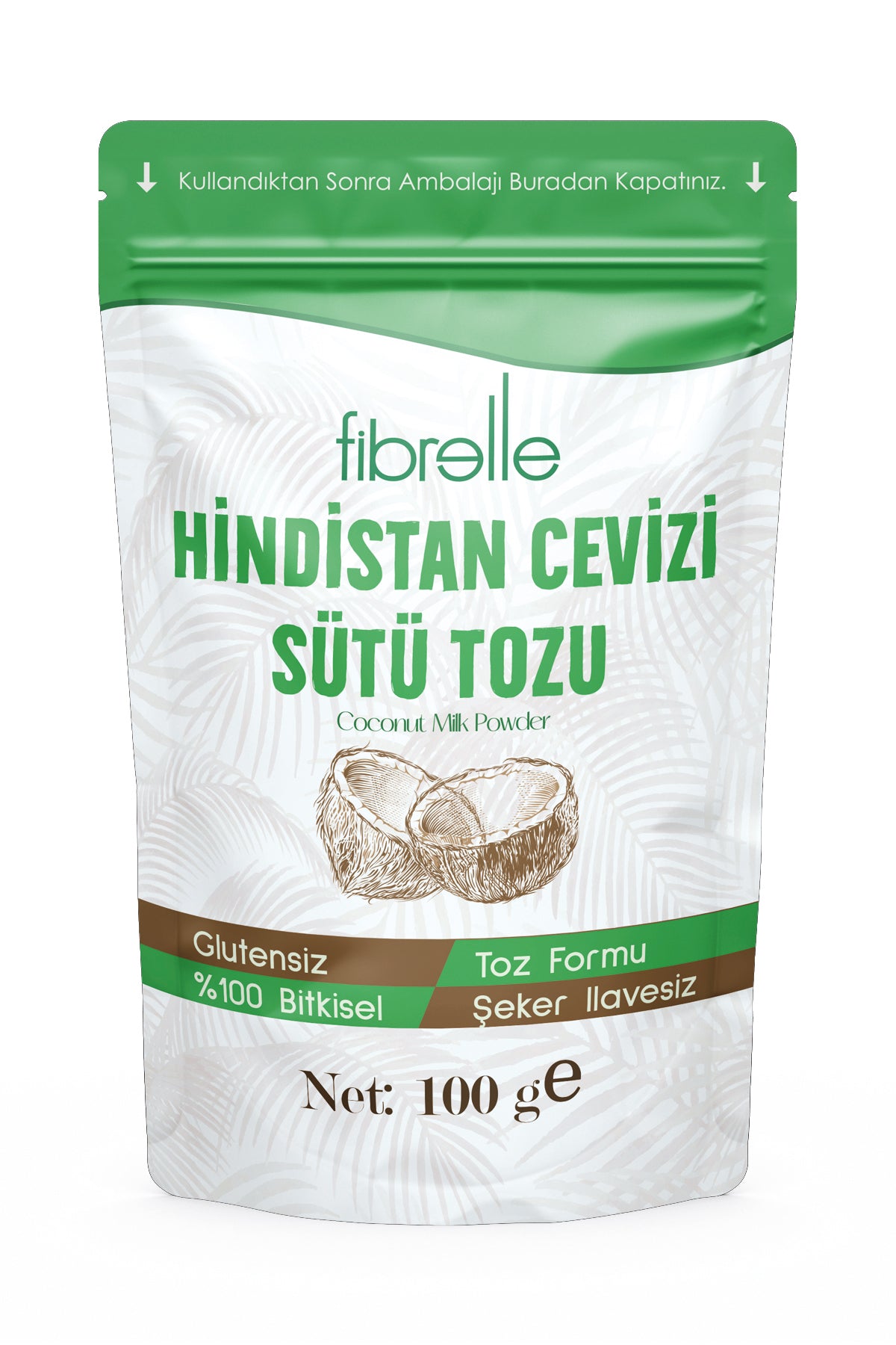 Fibrelle Hindistan Cevizi Sütü Tozu 100 g