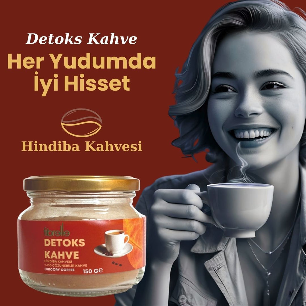Fibrelle Detox Hindiba Kahvesi 150 g - Cam Kavanoz