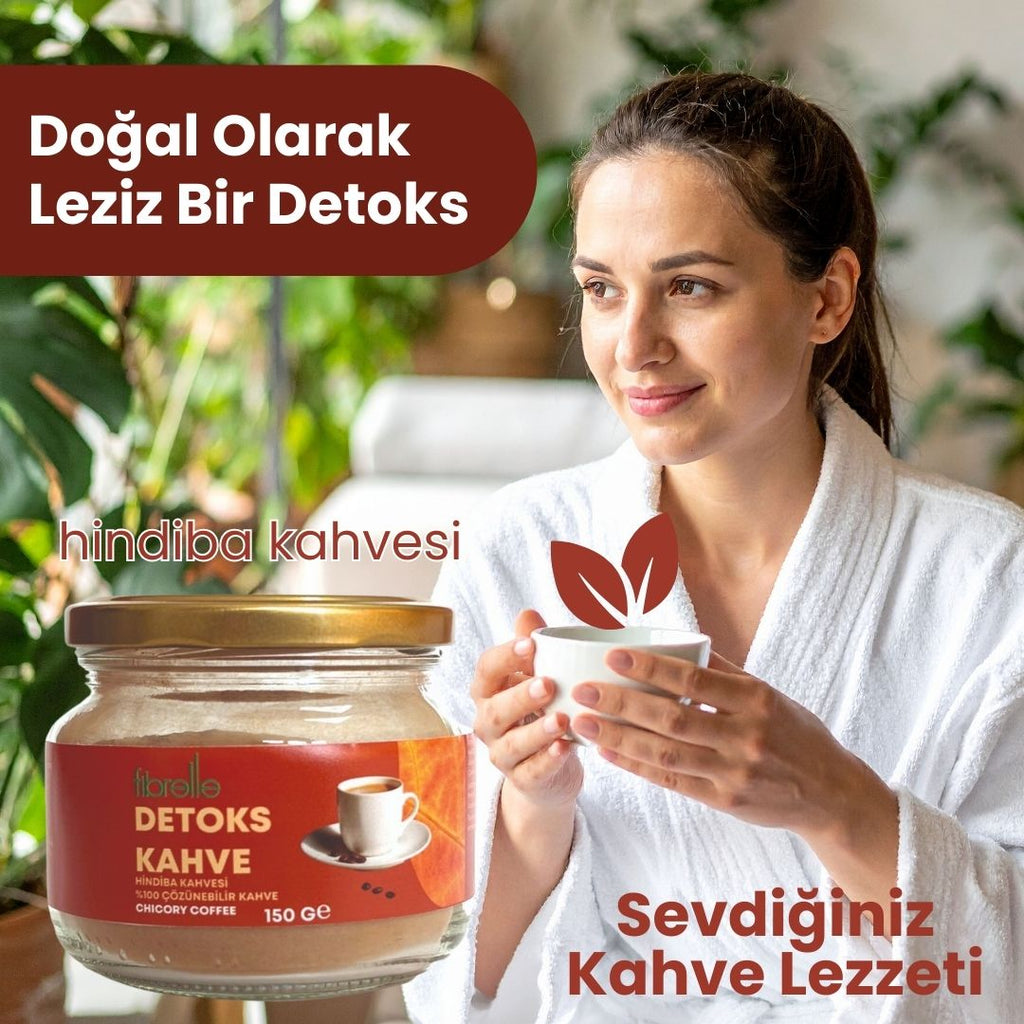 Fibrelle Detox Hindiba Kahvesi 150 g - Cam Kavanoz