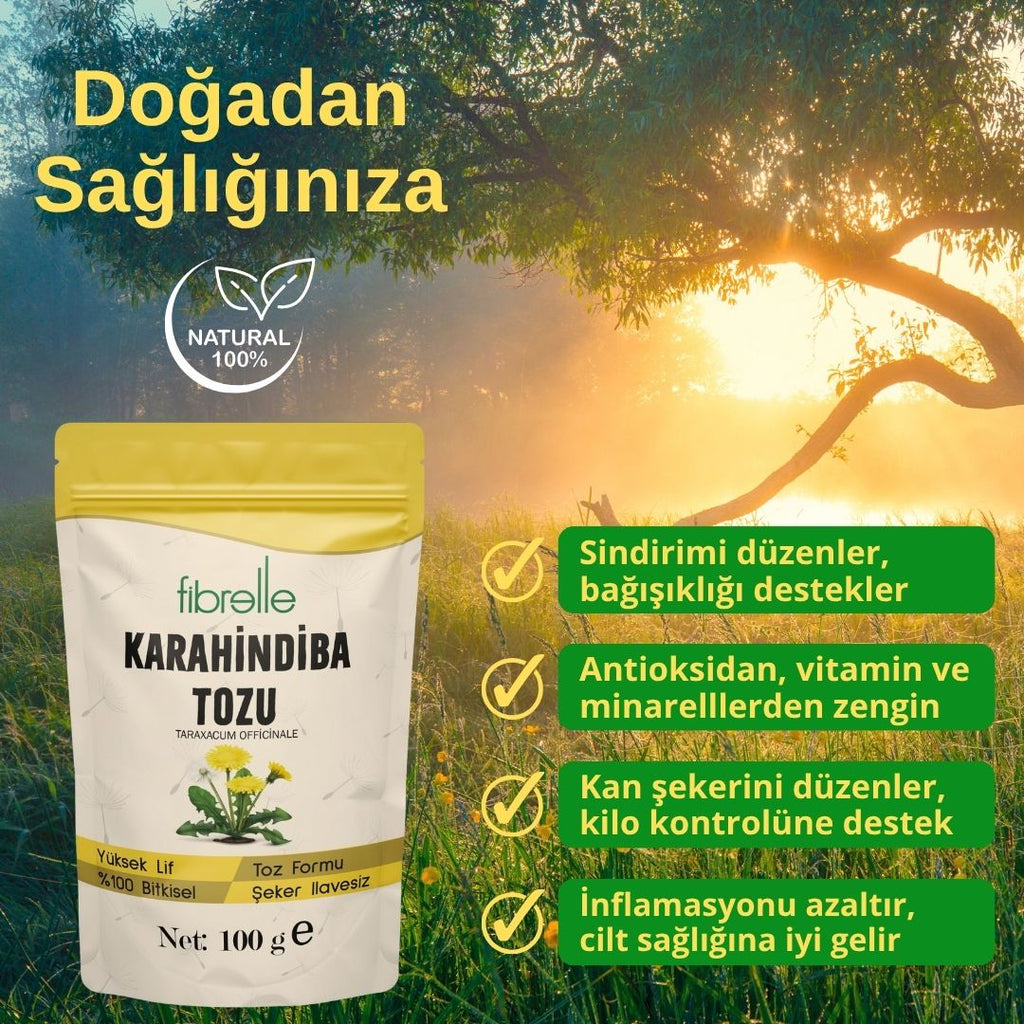 Fibrelle Karahindiba Tozu 100 g