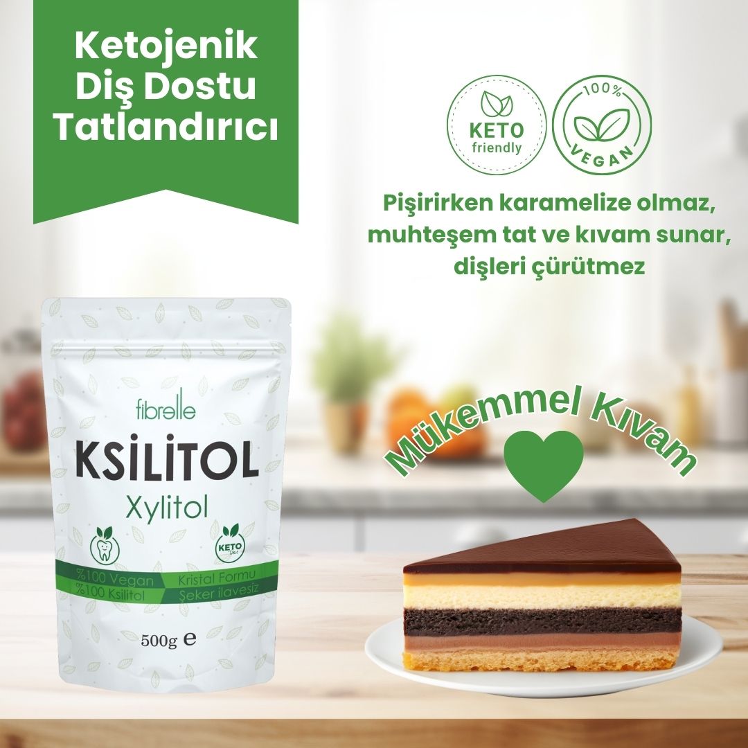 Fibrelle Ksilitol (Xylitol) 500 g.