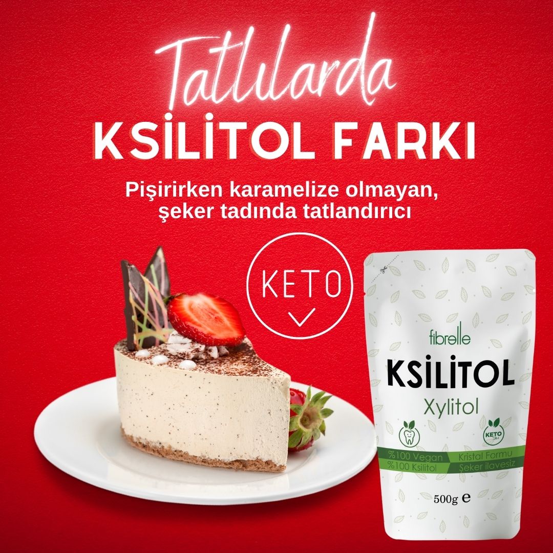 Fibrelle Ksilitol (Xylitol) 500 g.