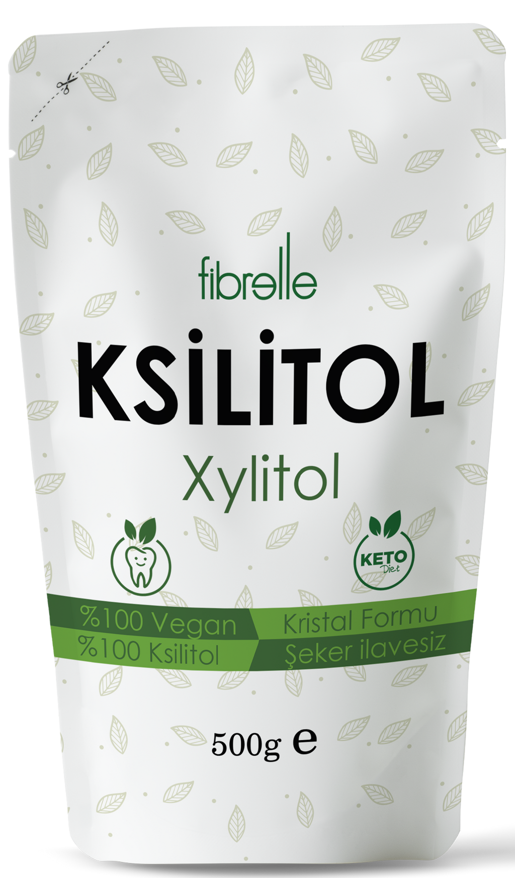 Fibrelle Ksilitol (Xylitol) 500 g.