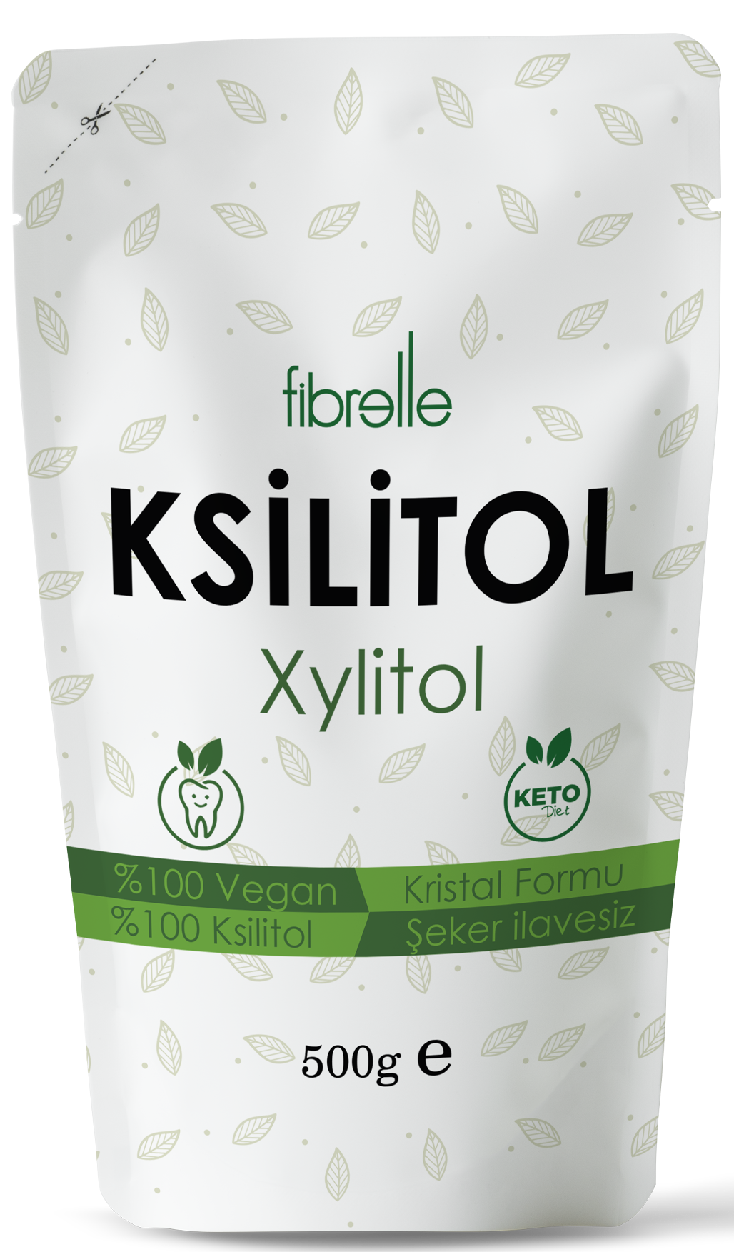 Fibrelle Ksilitol (Xylitol) 500 g.