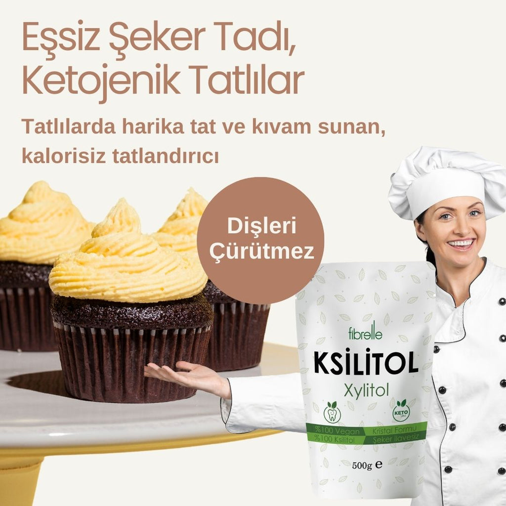 Fibrelle Ksilitol (Xylitol) 500 g.