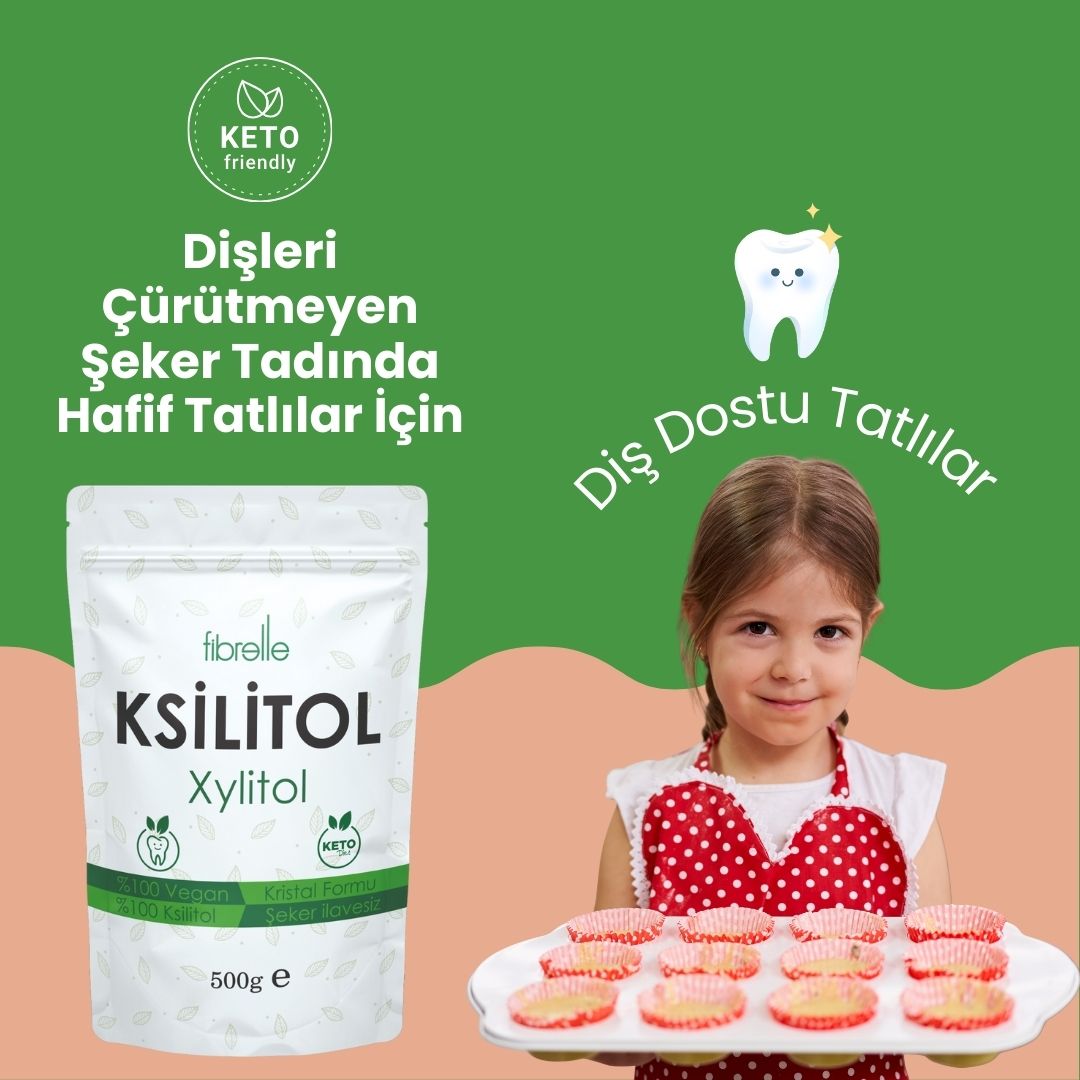 Fibrelle Ksilitol (Xylitol) 500 g.
