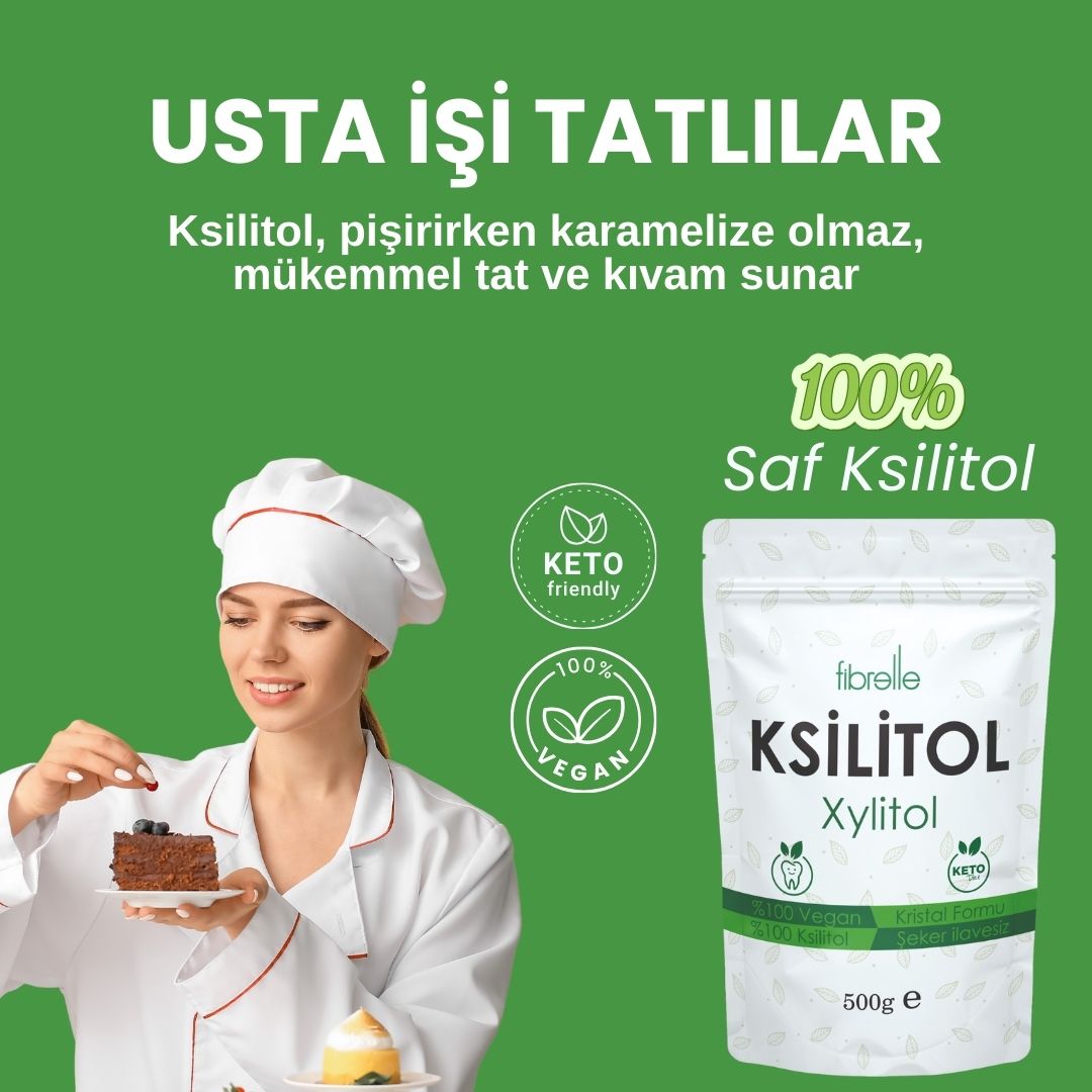 Fibrelle Ksilitol (Xylitol) 500 g.