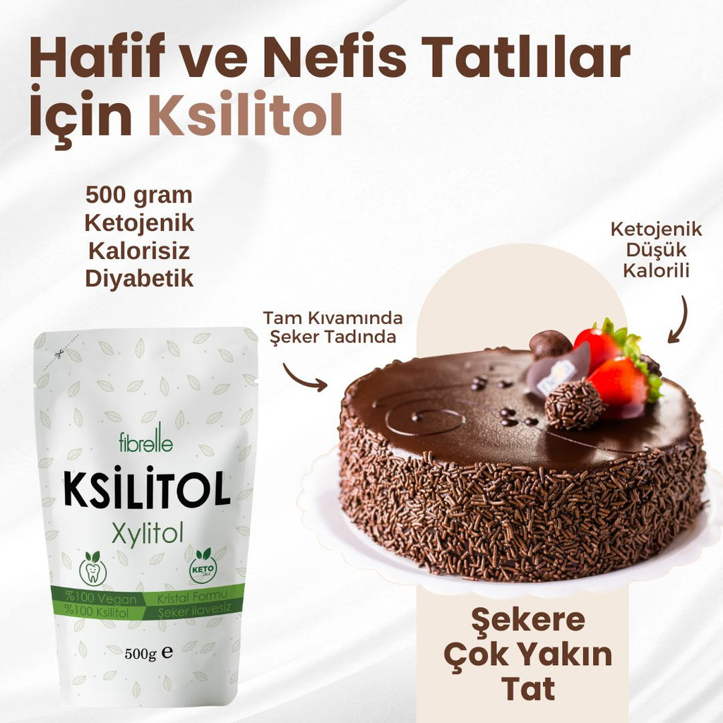 Fibrelle Ksilitol (Xylitol) 500 g.
