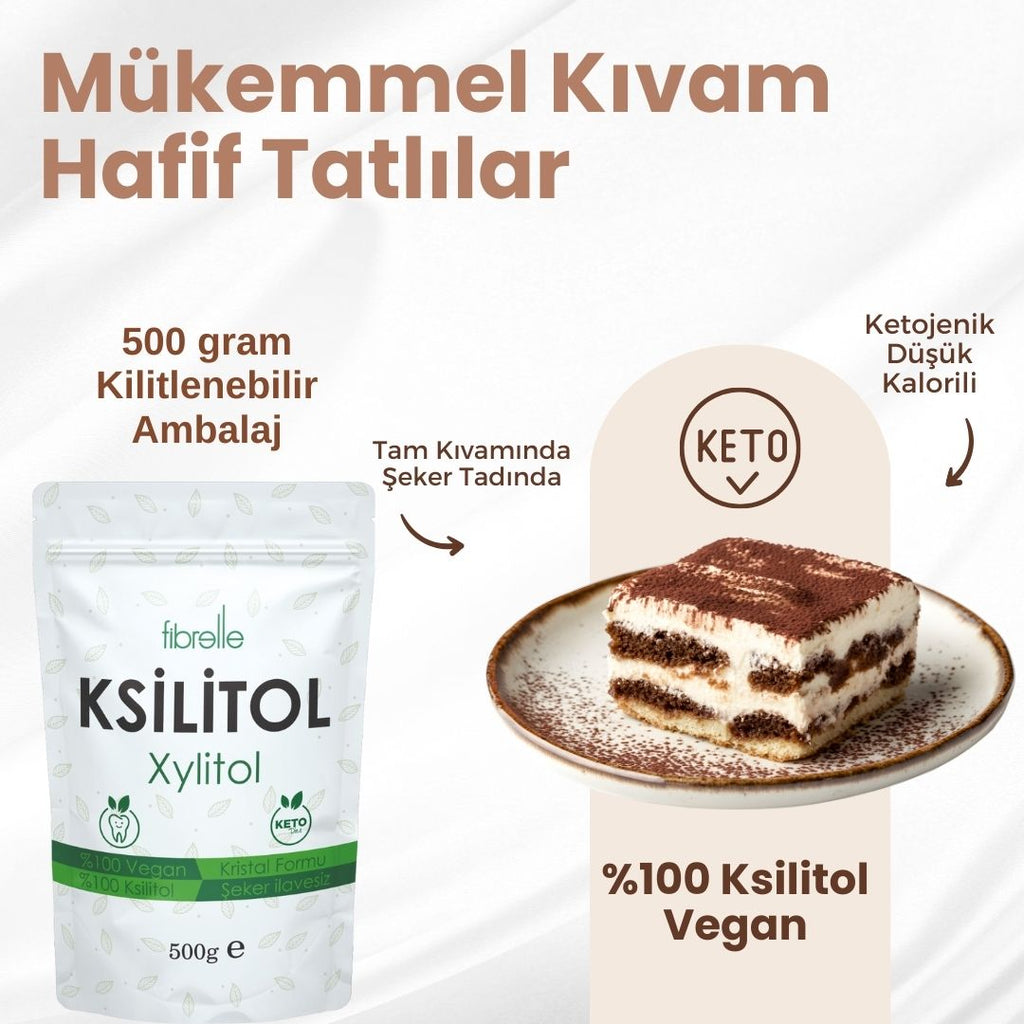 Fibrelle Ksilitol (Xylitol) 500 g.