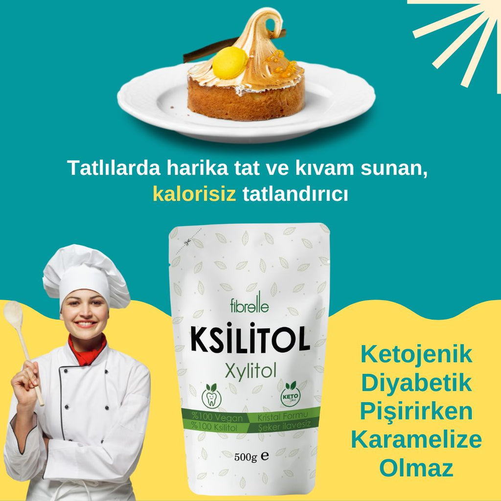 Fibrelle Ksilitol (Xylitol) 500 g.