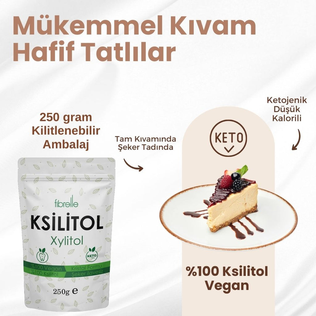 Fibrelle Ksilitol (Xylitol) 250 g.
