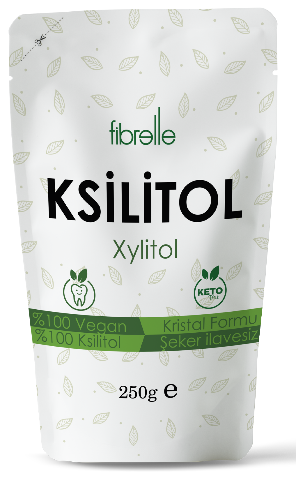 Fibrelle Ksilitol (Xylitol) 250 g.