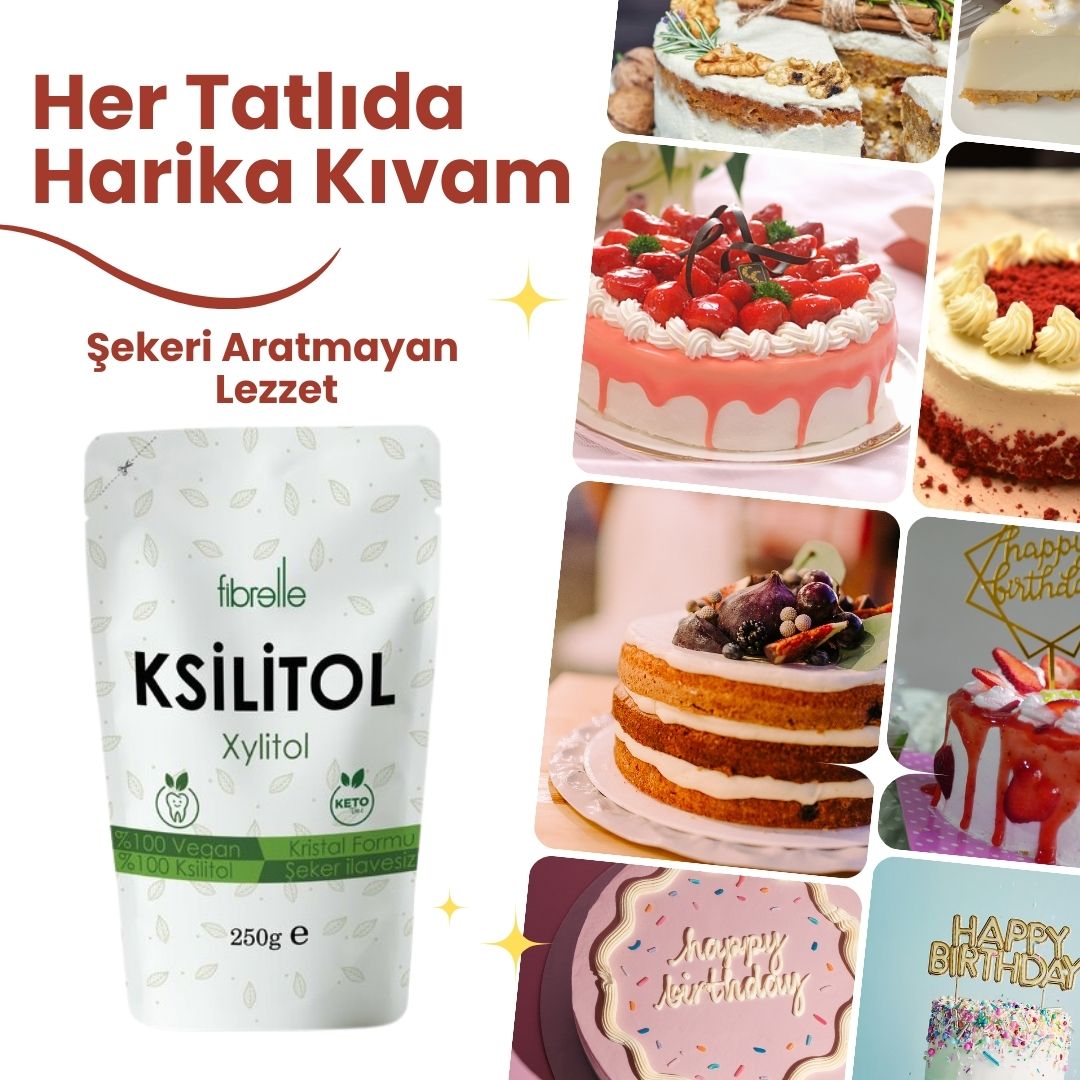 Fibrelle Ksilitol (Xylitol) 250 g.