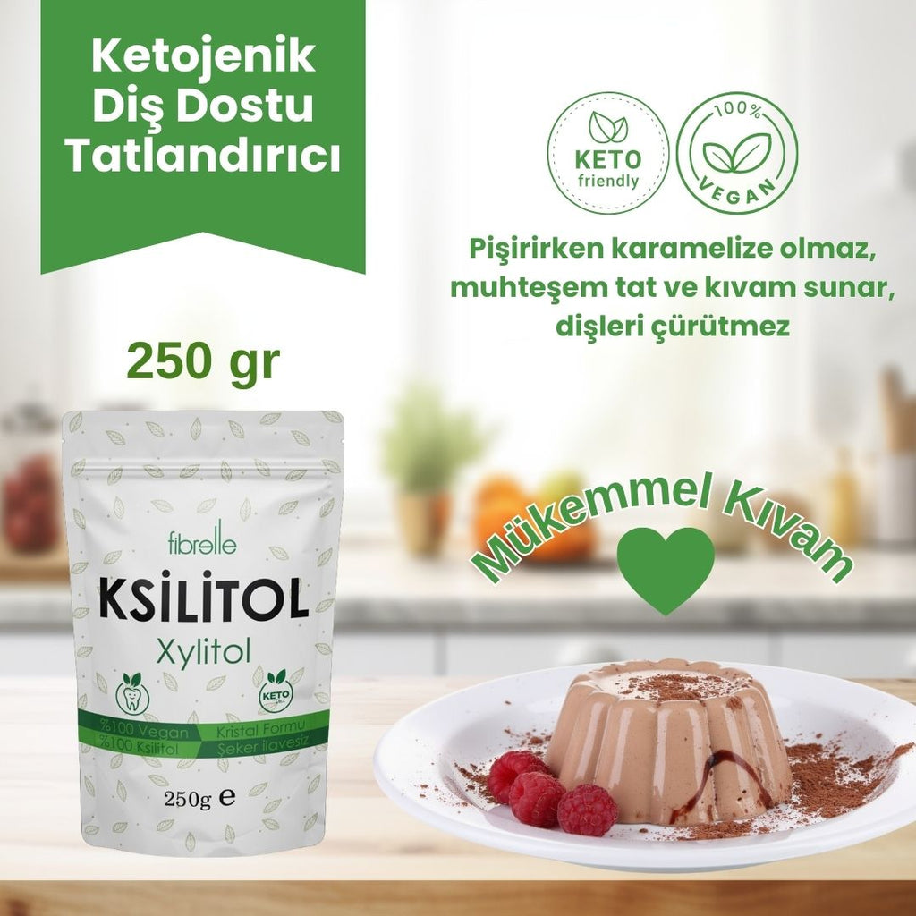 Fibrelle Ksilitol (Xylitol) 250 g.
