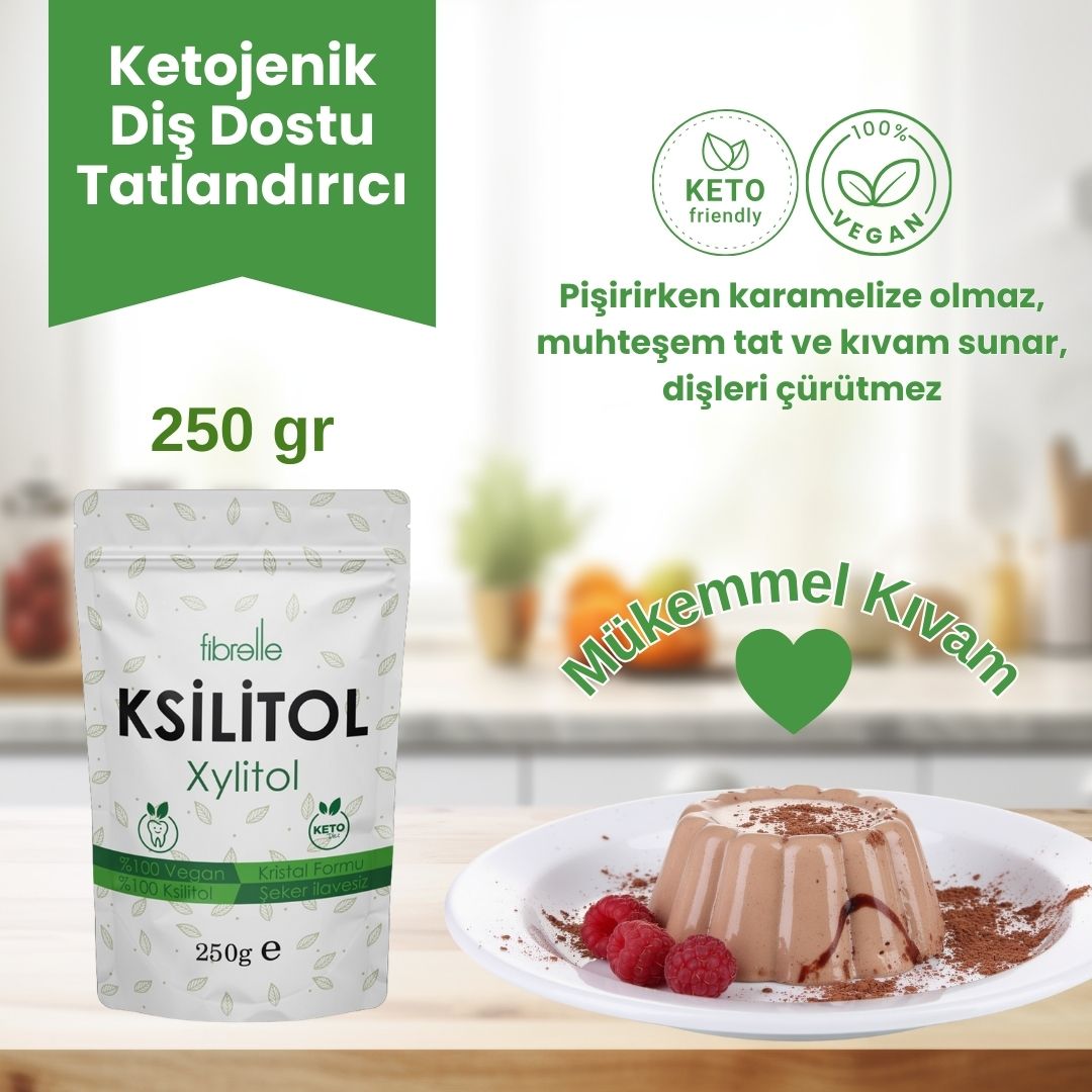 Fibrelle Ksilitol (Xylitol) 250 g.