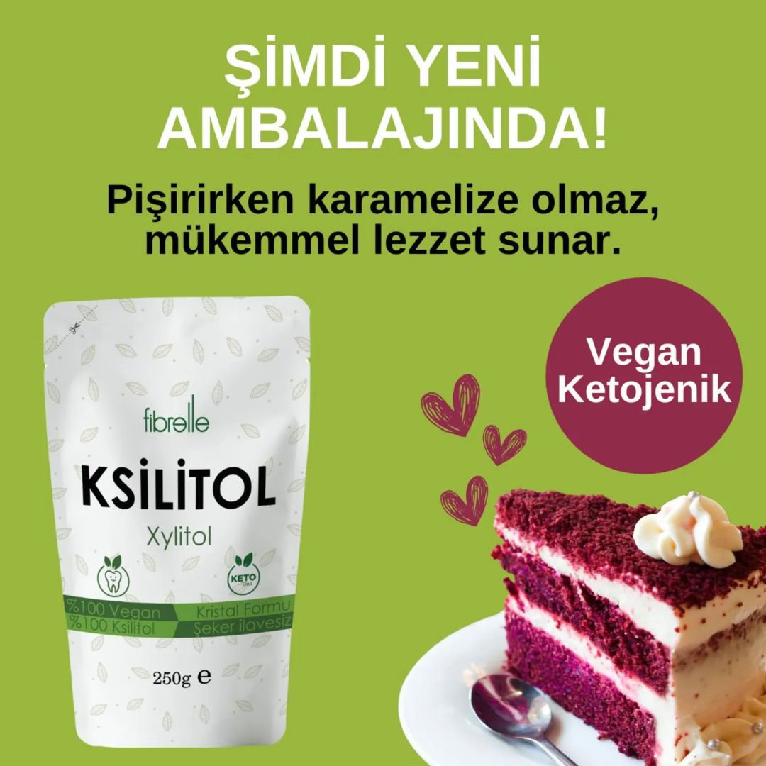 Fibrelle Ksilitol (Xylitol) 250 g.