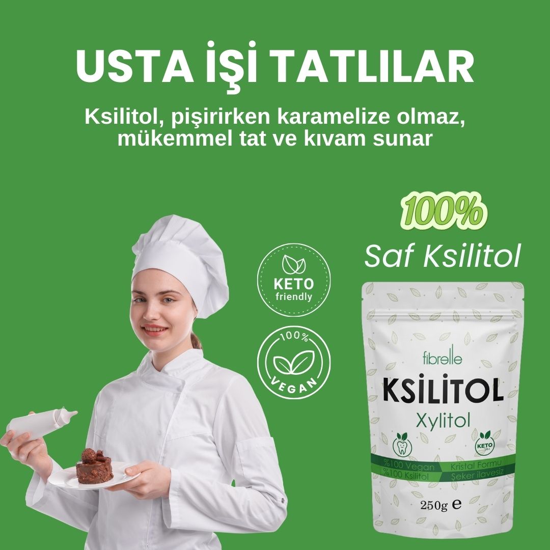 Fibrelle Ksilitol (Xylitol) 250 g.