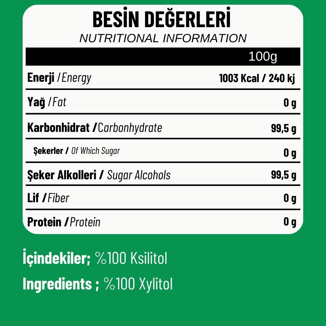 Fibrelle Ksilitol (Xylitol) 250 g.