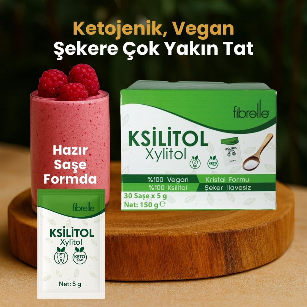 Fibrelle Ksilitol (Xylitol 30 Saşe x 5 g.) 150 g.