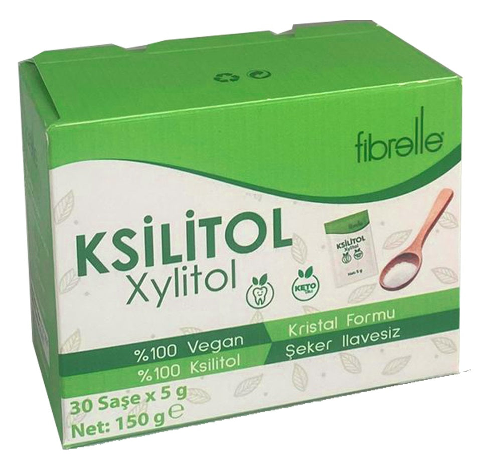 Fibrelle Ksilitol (Xylitol 30 Saşe x 5 g.) 150 g.