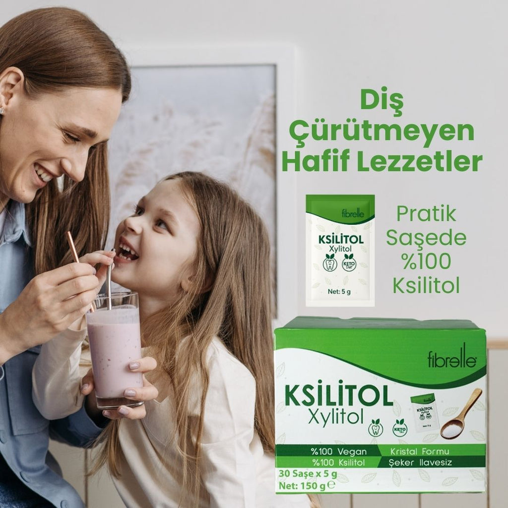 Fibrelle Ksilitol (Xylitol 30 Saşe x 5 g.) 150 g.