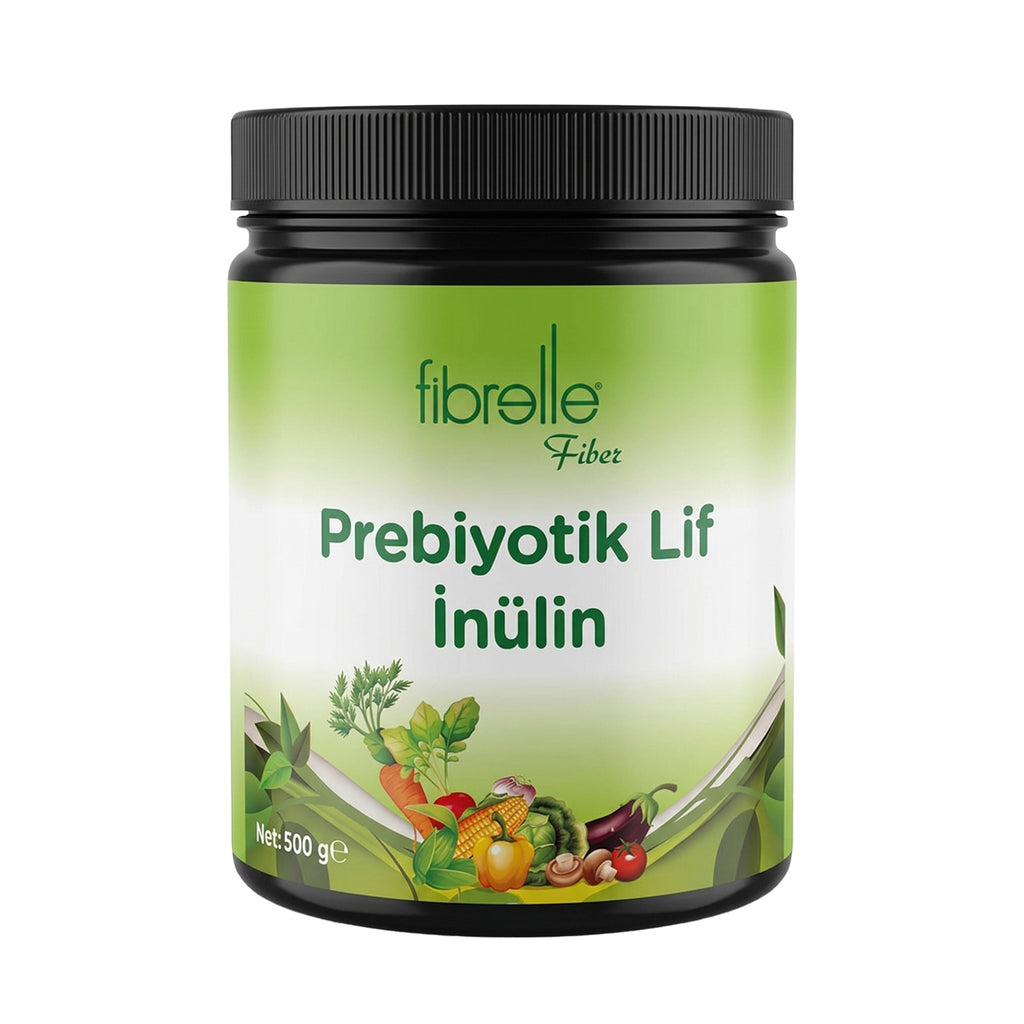 Fibrelle Doğal Prebiyotik Lif & İnulin (Katkısız Hindiba Lifi) 500 g.