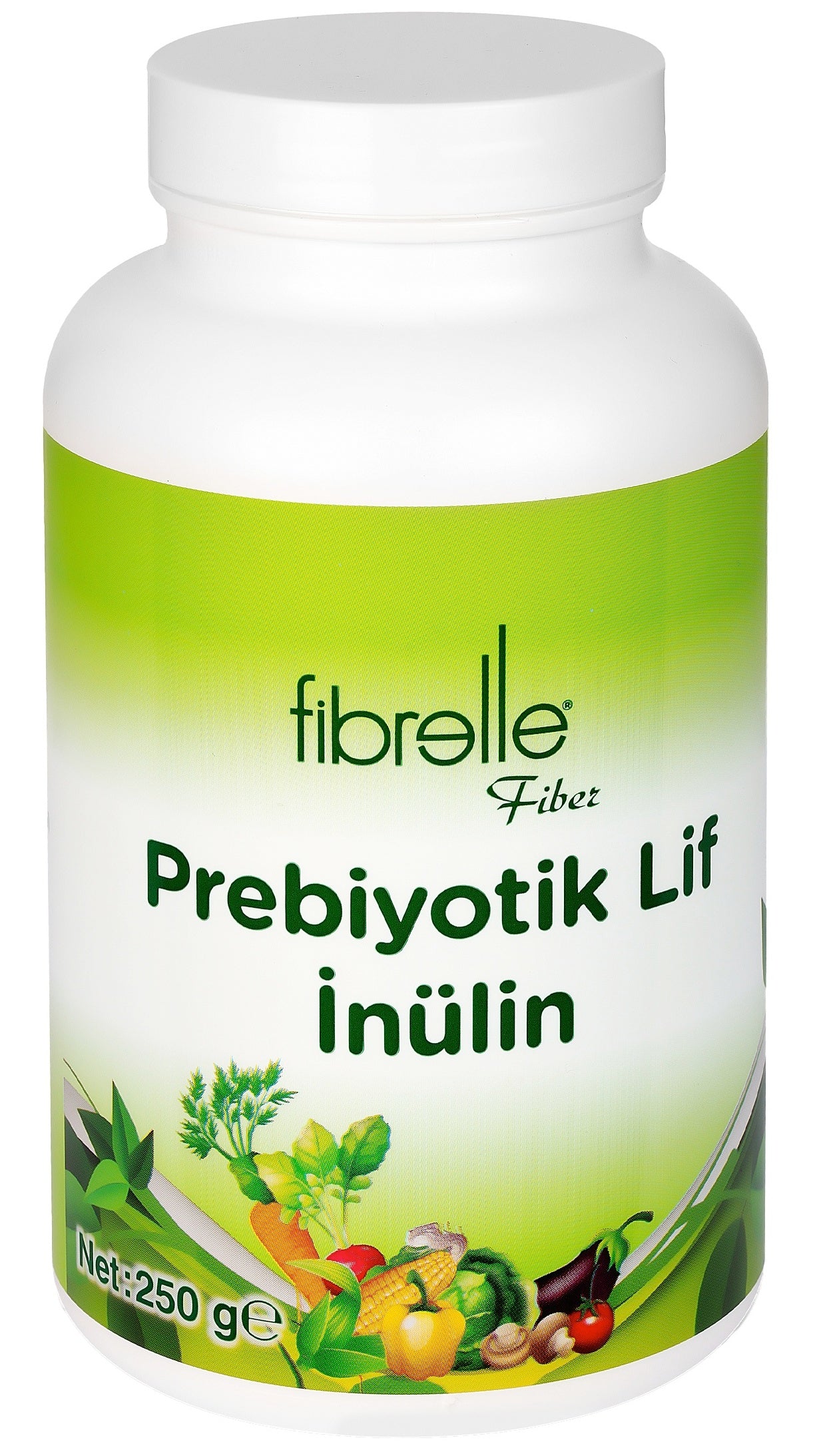 Fibrelle Doğal Prebiyotik Lif & İnulin (Hindiba Lifi) 250 g.