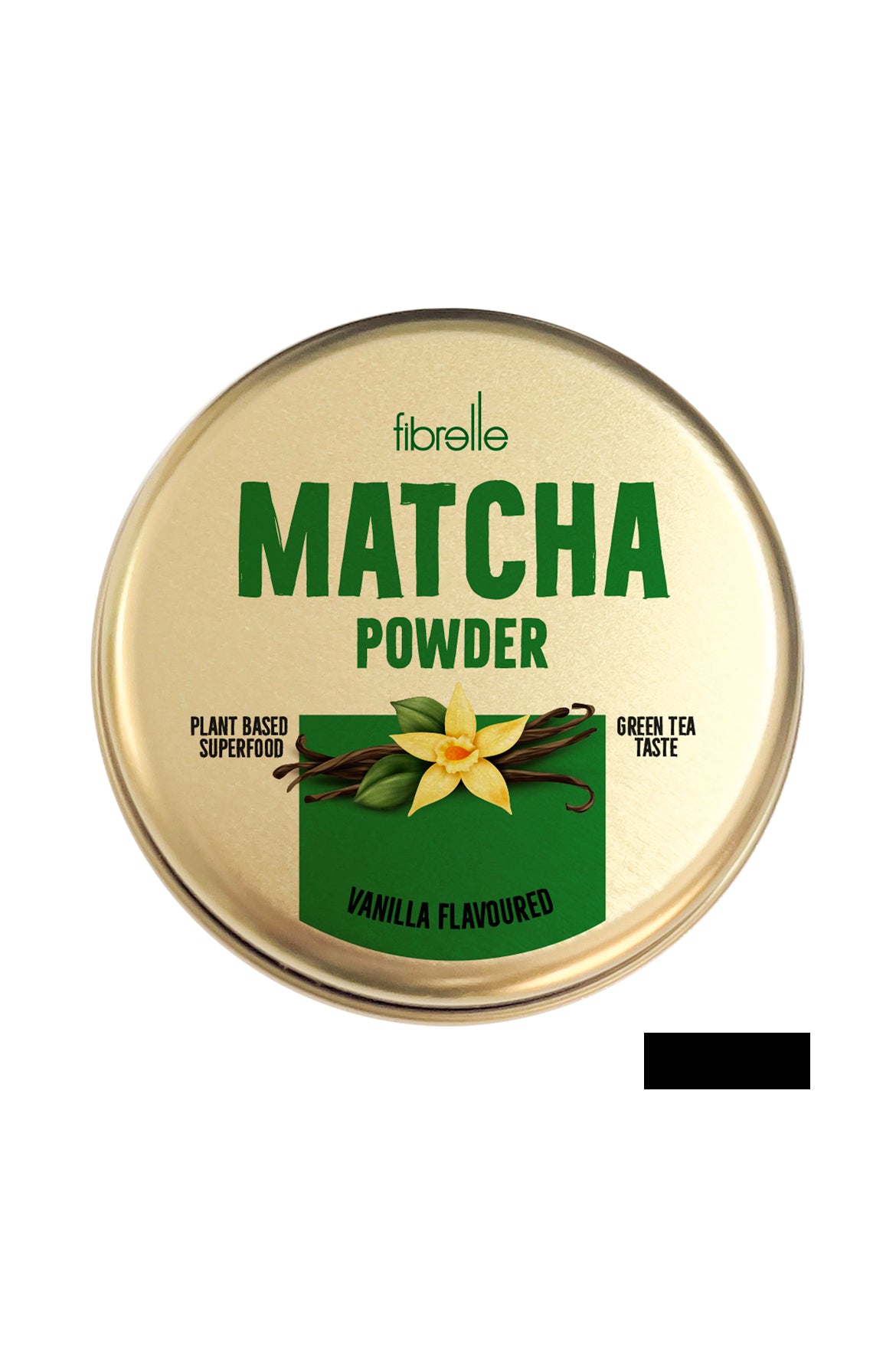 Fibrelle Vanilya Aromalı Artizan Saf Matcha Tozu 25 g. (Artisan Vanilla Pure Matcha Powder)
