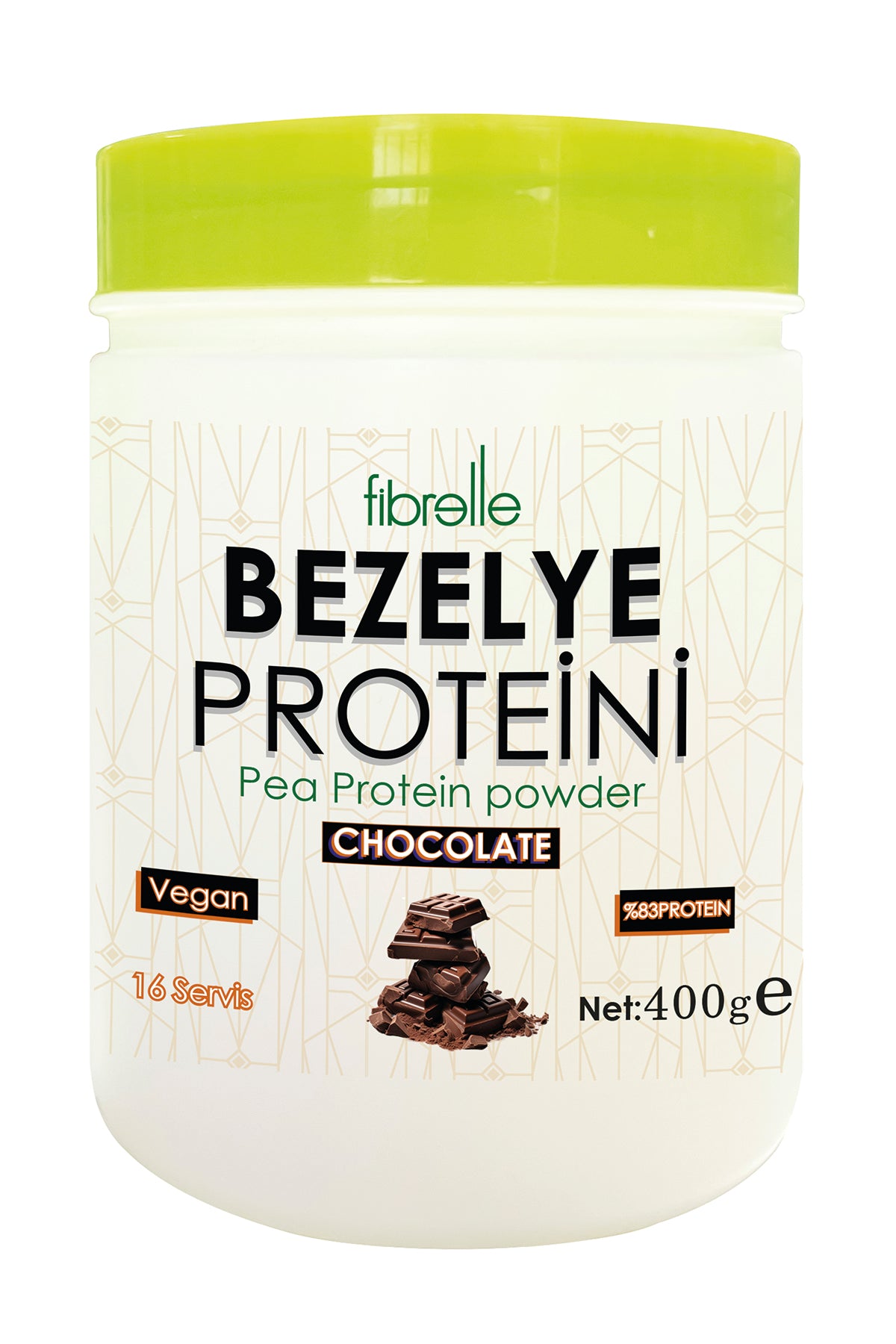 Fibrelle Bezelye Protein Çikolata Aromalı 400 g