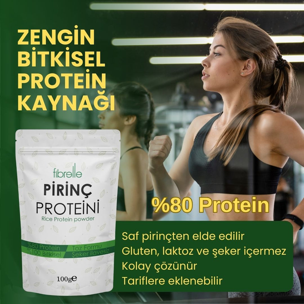 Fibrelle Pirinç Protein 100 g