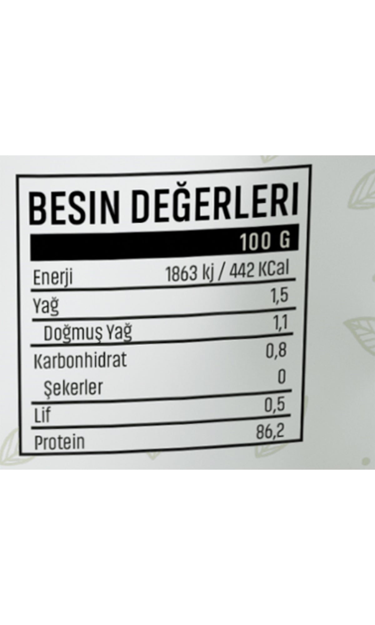 Fibrelle Pirinç Protein 100 g