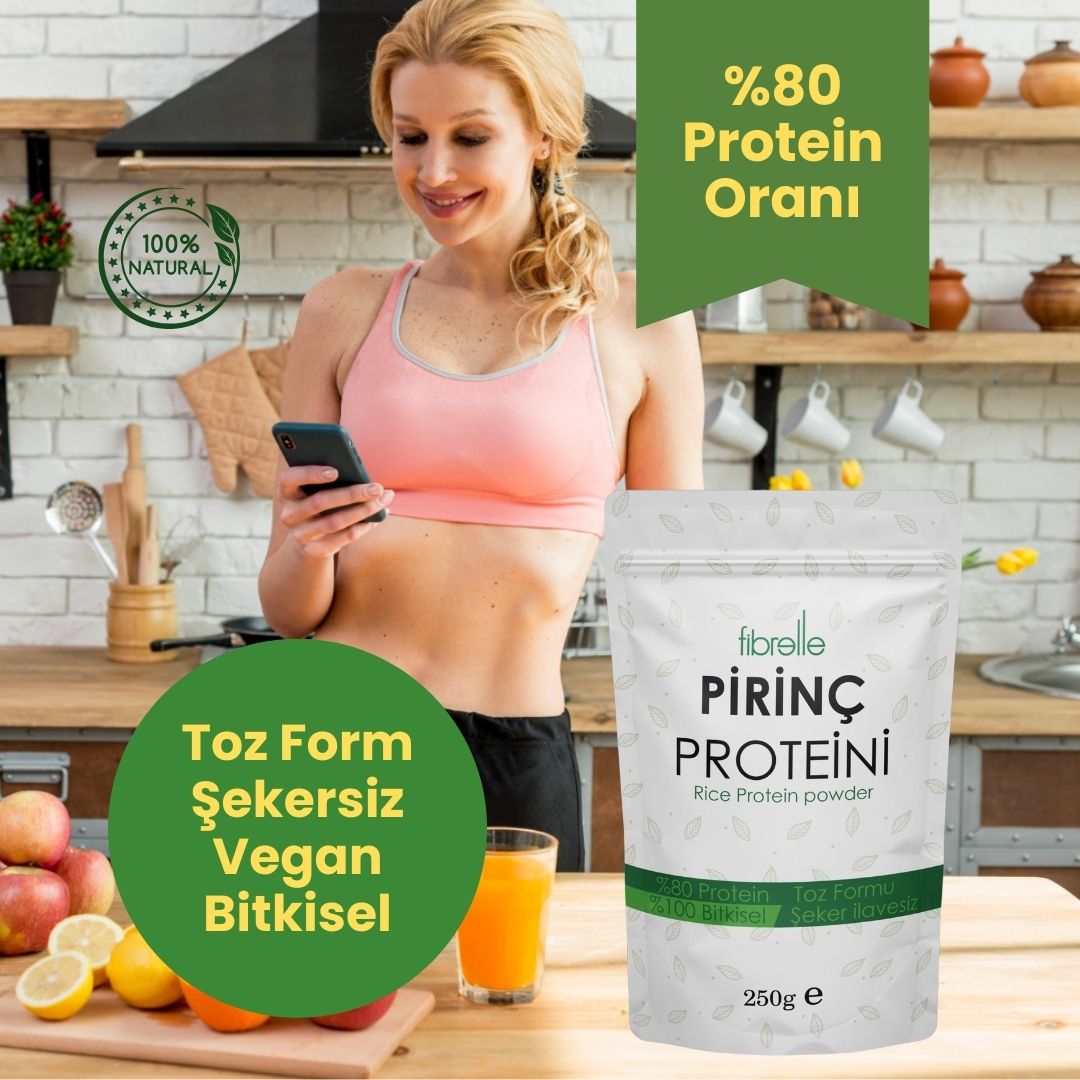 Fibrelle Pirinç Protein 250 g