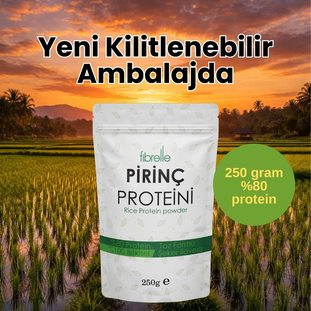 Fibrelle Pirinç Protein 250 g