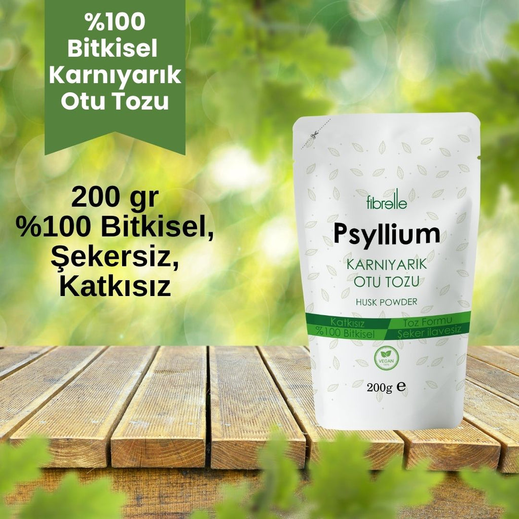 Fibrelle Psyllium ( Karnıyarık Otu Tozu ) 200 gr